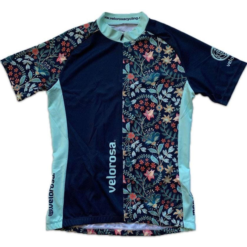 Load image into Gallery viewer, Velorosa Wildflower Womens Cycling Short-Sleeved
