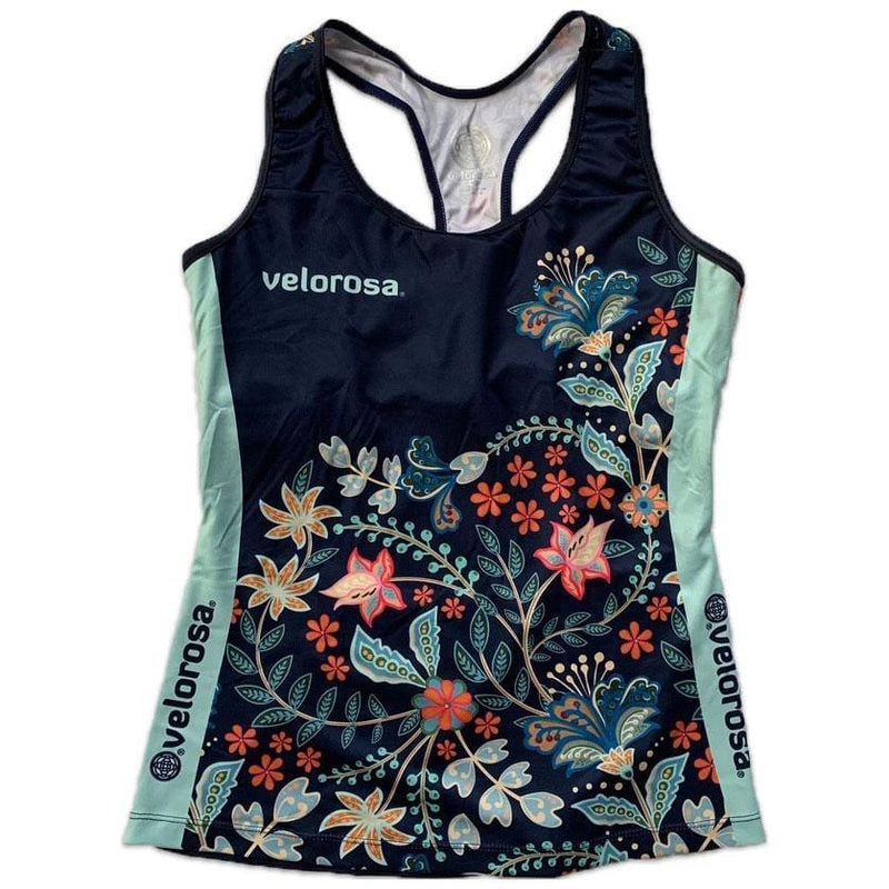 Load image into Gallery viewer, Velorosa Wildflower Womens Cycling Tank
