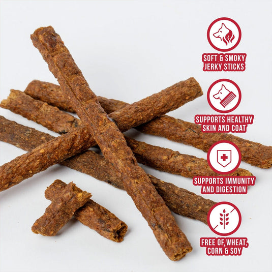 Wild Ranger Beef Jerky Dog Treats 8oz