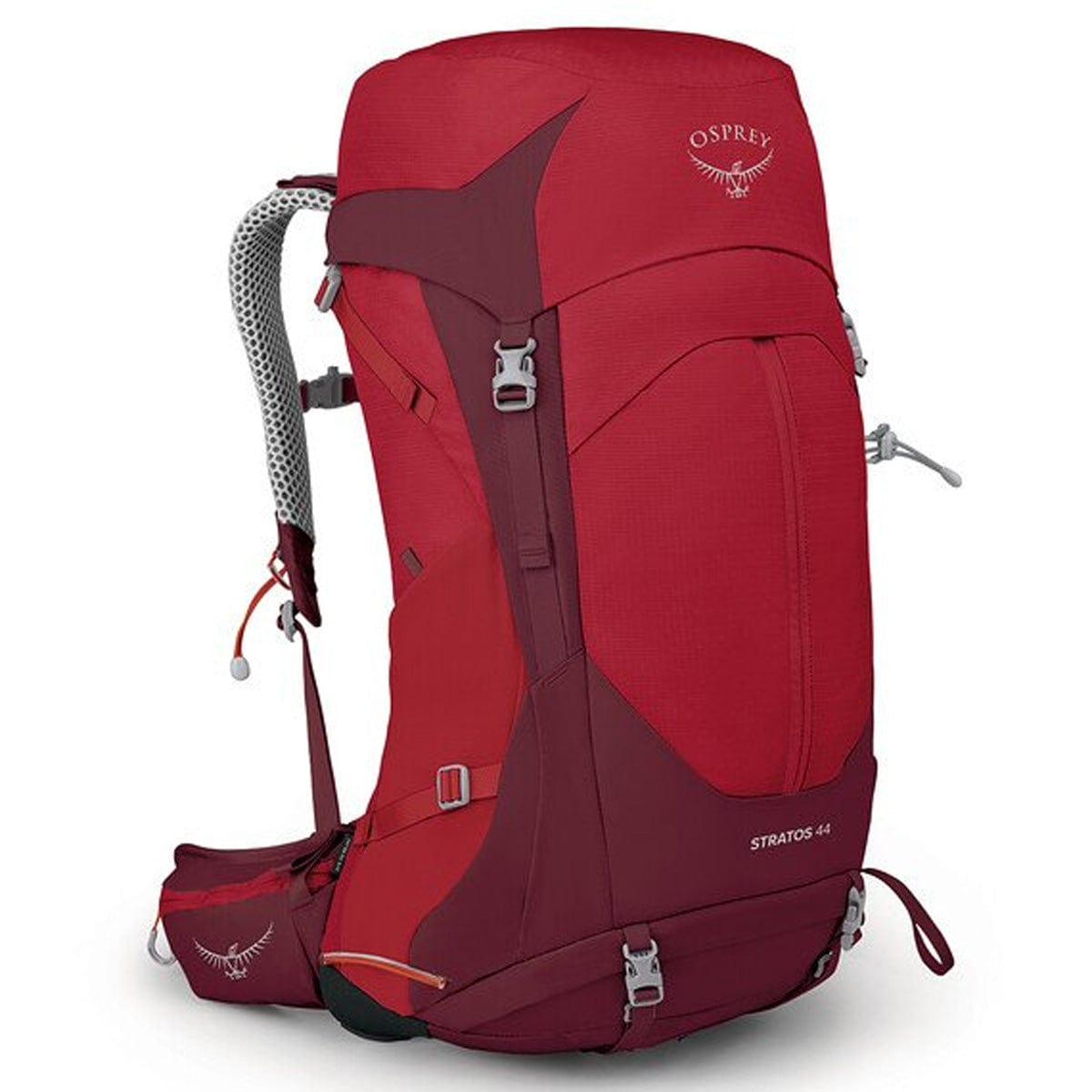 osprey backpack beet red Osprey Stratos 44 Backpack – Campmor