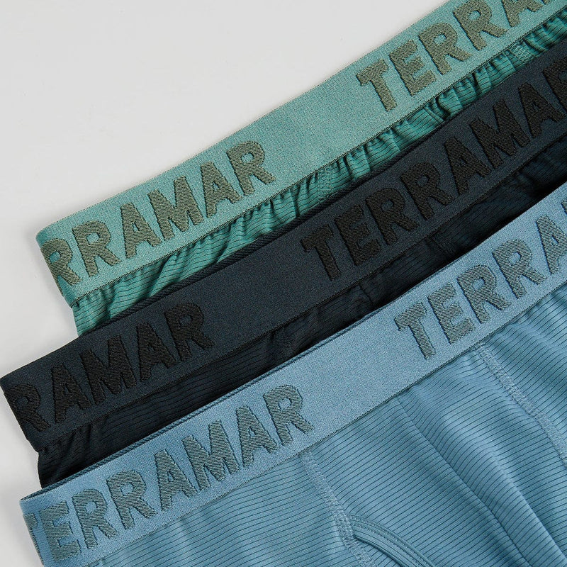 Load image into Gallery viewer, Terramar Men&#39;s Ventilator 3 Pack Brief
