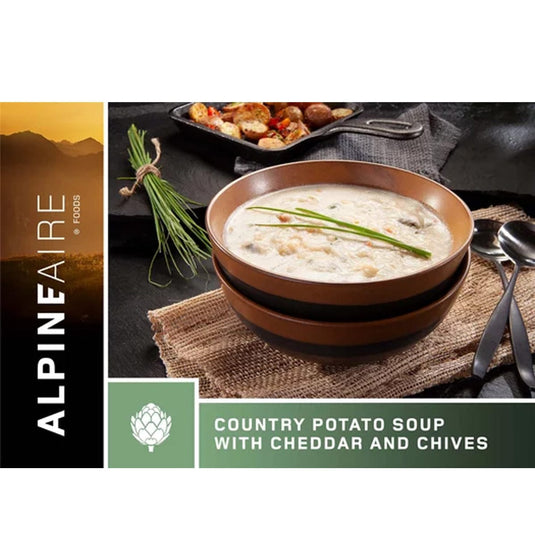 AlpineAire Country Potato Soup with Cheddar and Chives