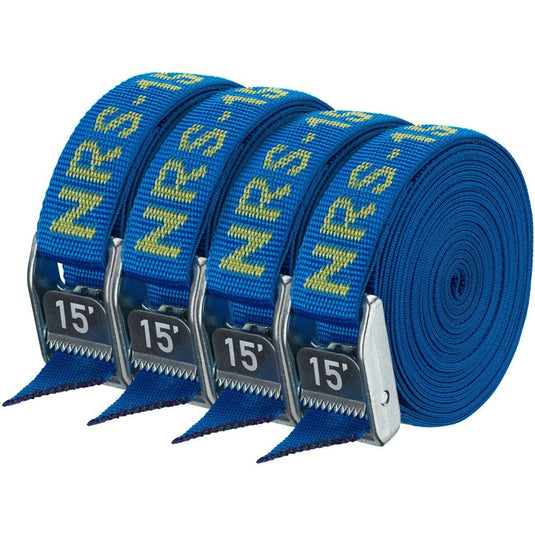 NRS 1" HD Tie-Down Straps Size: 15' 4-pack