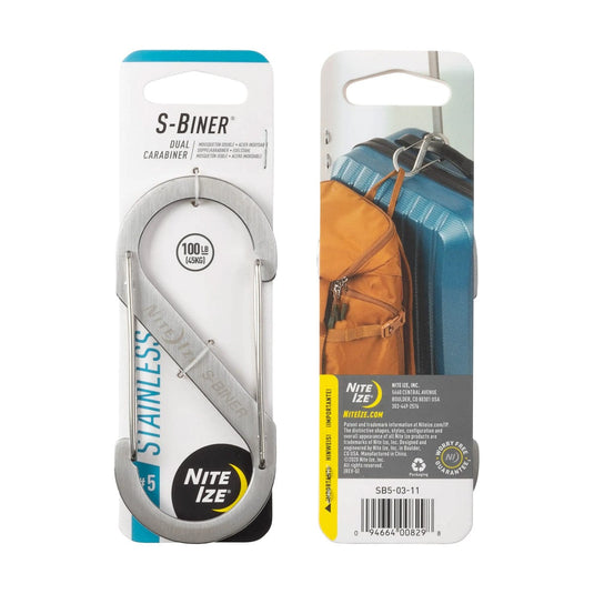 Nite Ize S-Biner Stainless Steel Dual Carabiner