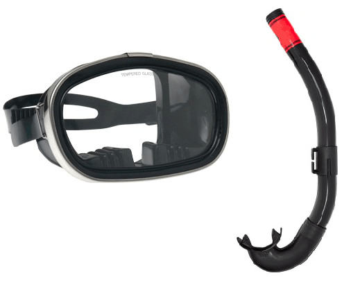 Load image into Gallery viewer, Bermuda SPEC WAR Dive Mask and Snorkel Combo by ATACLETE
