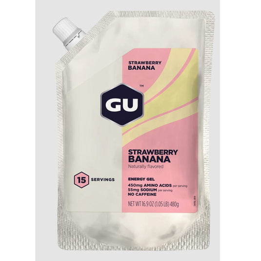 GU Strawberry Banana Gel - 15  Serve Packet