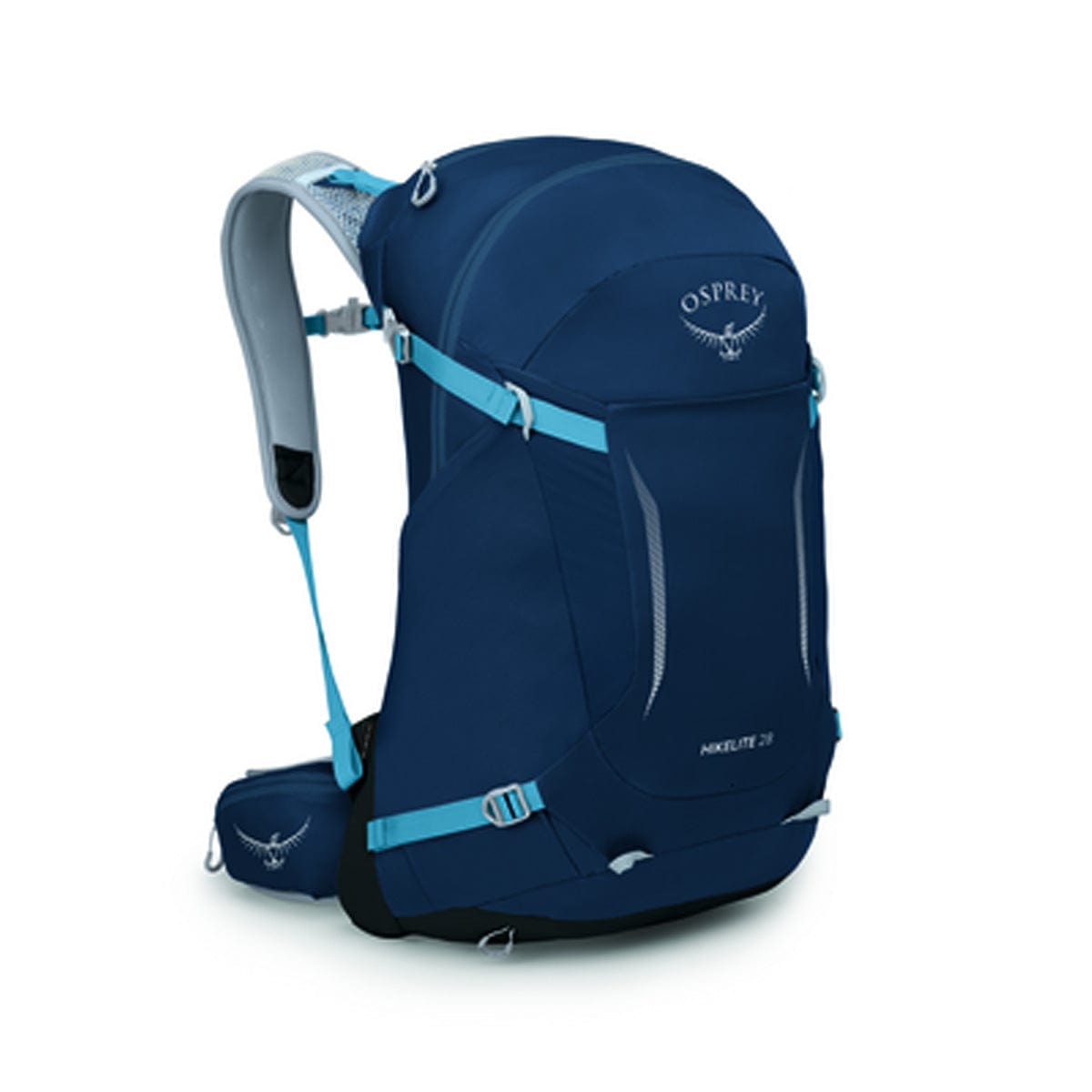 osprey 28l backpack Hikelite 28 Cascade Blue a reservoir sleeve with hose port ensures on Osprey Hikelite 28 Backpack Old