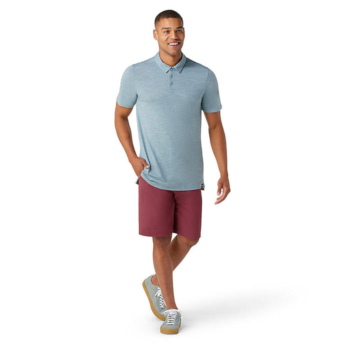 Smartwool Men's Merino Hemp Blend Short Sleeve Polo Shirt