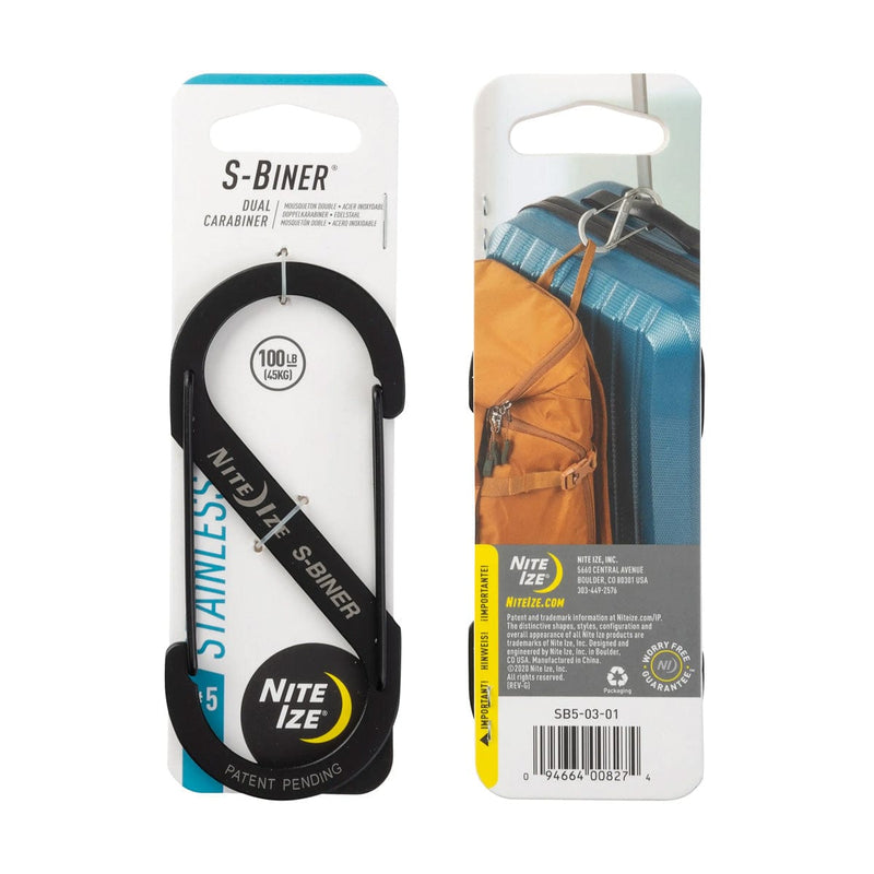 Load image into Gallery viewer, Nite Ize S-Biner Stainless Steel Dual Carabiner #5
