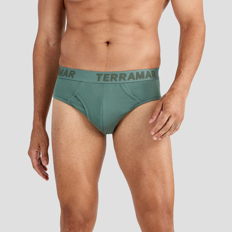 Load image into Gallery viewer, Terramar Men&#39;s Ventilator 3 Pack Brief
