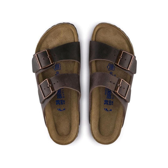 Birkenstock Arizona Narrow Soft Footbed Sandals Habana Footwear Mens by Birkenstock | Campmor