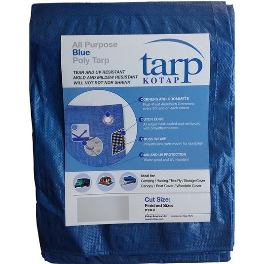 Kotap All Weather All Purpose Blue Poly Tarps