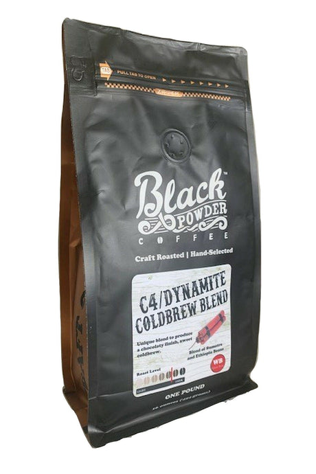 C4 Cold Brew Coffee Blend | Dark Roast by Black Powder Coffee