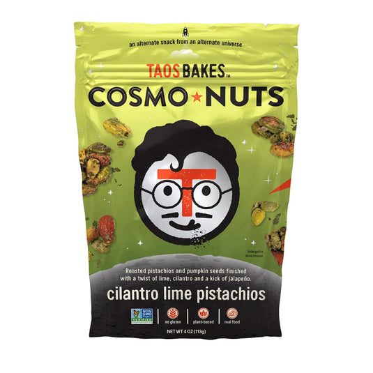 Taos Bakes Cosmo Cilantro Lime Pistachios