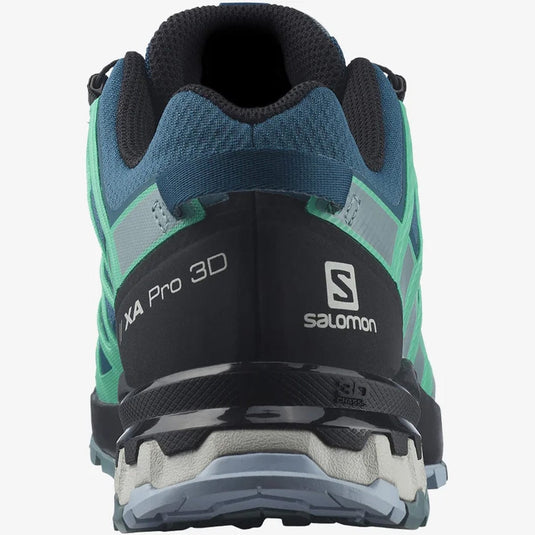  Salomon Xa Pro 3D V8 Gore-tex Trail Running Shoes for Women,  Legion Blue/Trooper/Mint Leaf, 5