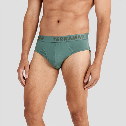 Terramar Men's Ventilator 3 Pack Brief