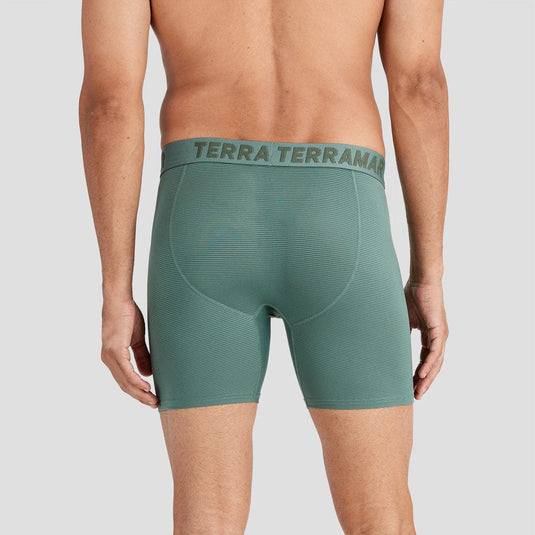 Terramar Men's Ventilator 3 Pack Boxer Brief