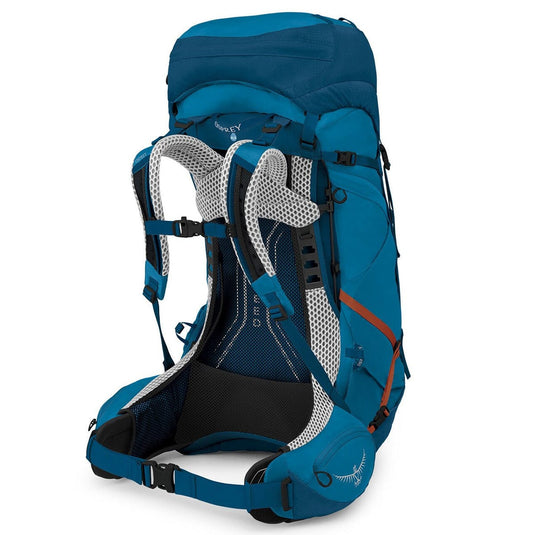 backpacking packs osprey mens Aether 55L & Aether 65L Men's Pack Pockets along the waistband and on the front panel Osprey Packs Xenith 105 Hiking