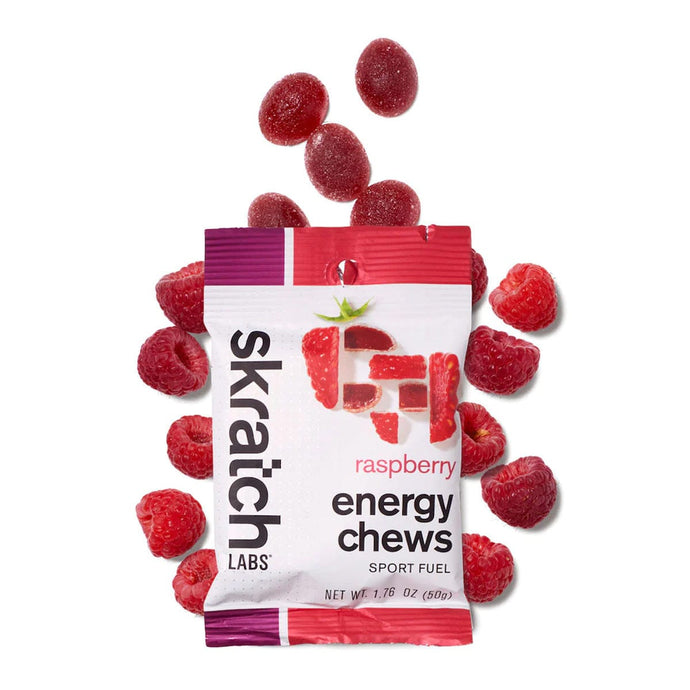 Skratch Raspberry Energy Chews Sport Fuel