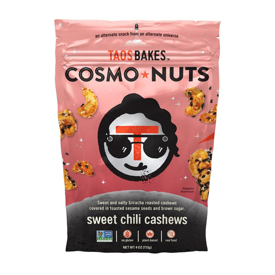 Taos Bakes Cosmo Sweet Chile Cashews