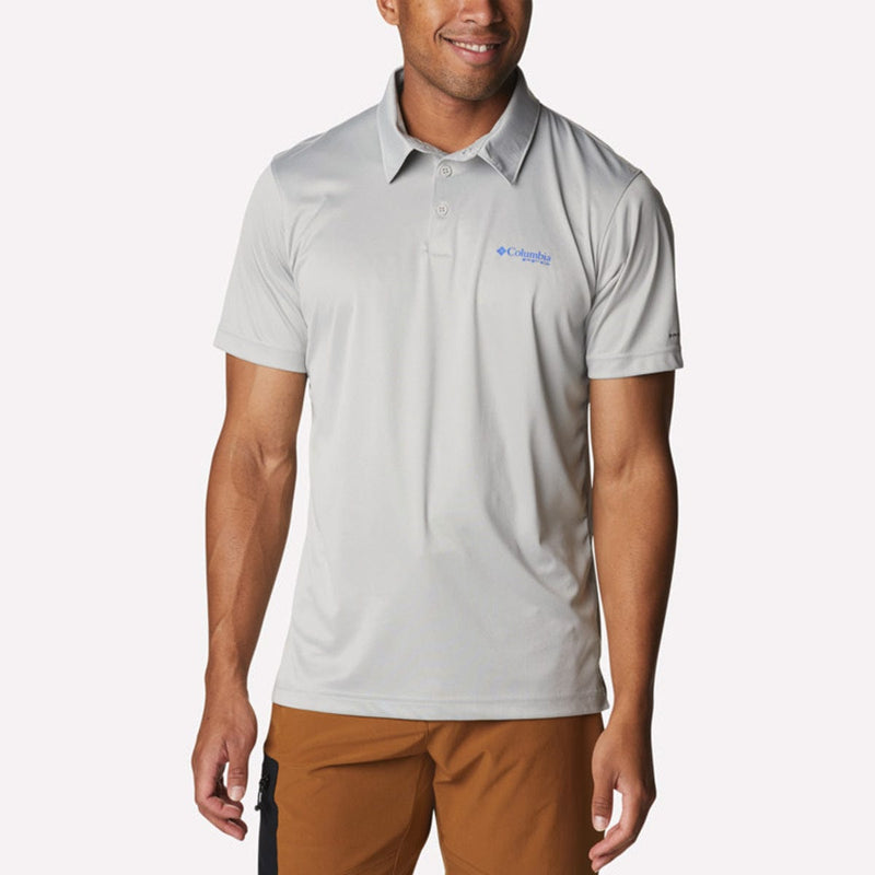 Load image into Gallery viewer, Columbia Men&#39;s Terminal Tackle Heather Polo
