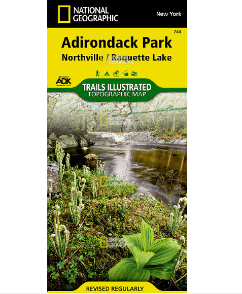 Load image into Gallery viewer, National Geographic Trails Illustrated Northville, Raquette Lake: Adirondack Park
