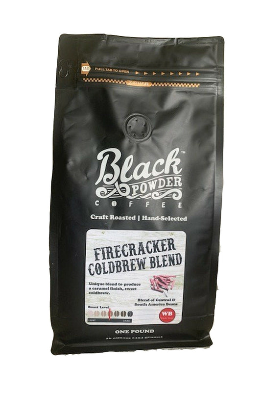 Firecracker Cold Brew Coffee Blend| Medium Roast by Black Powder Coffee