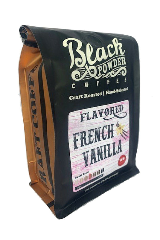 French Vanilla Flavored Coffee by Black Powder Coffee