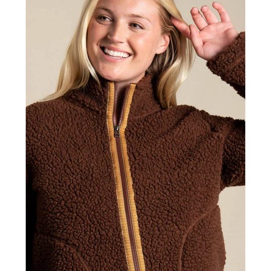 Toad&Co Women's Sespe Sherpa Zip Jacket