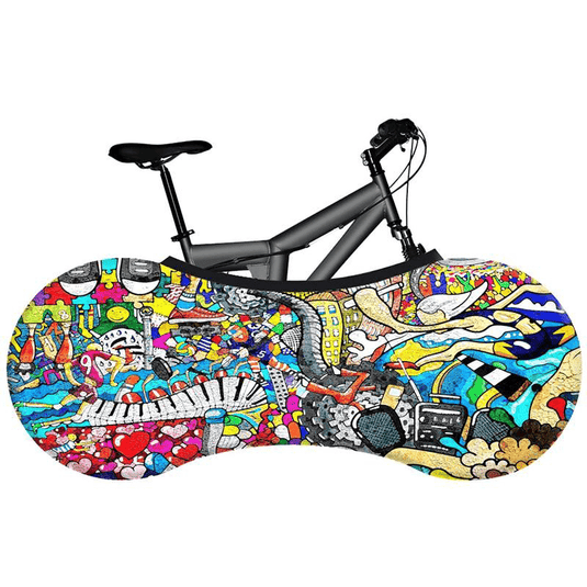 Göran Wheel Cover - Crazy Urban by PEDALSTADT