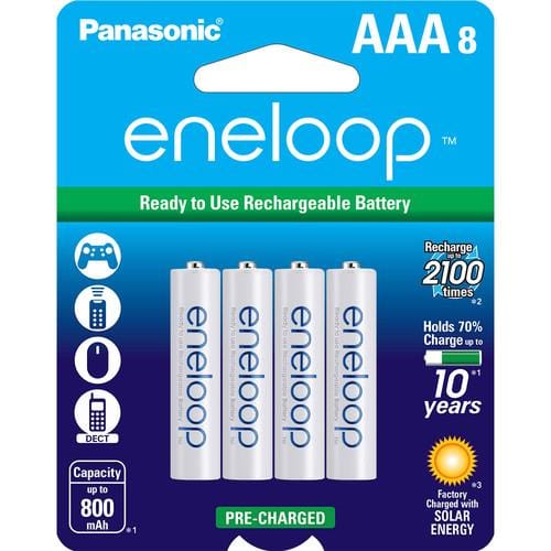 Eneloop AAA 8-pack Rechargeable