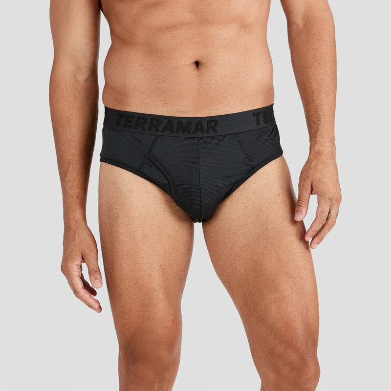 Load image into Gallery viewer, Terramar Men&#39;s Ventilator 3 Pack Brief
