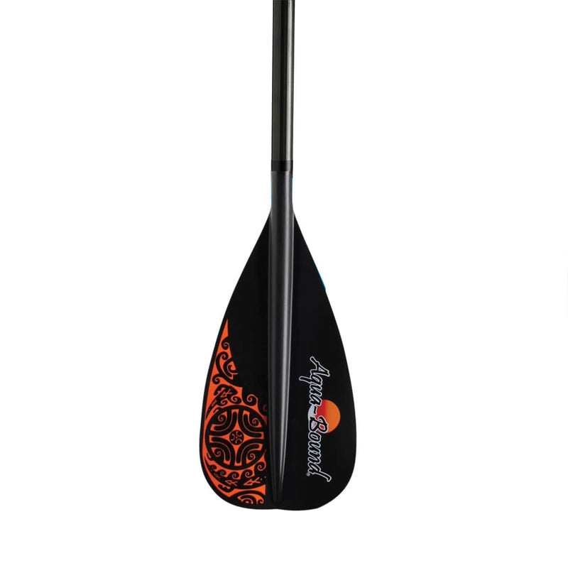 Load image into Gallery viewer, Aqua Bound Challenge 85 Carbon Black CR Blade/Carbon SUP Shaft 2 pc 76/86 Paddle
