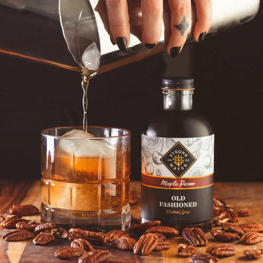 Old Fashioned MAPLE PECAN Syrup by Vintage Gentlemen