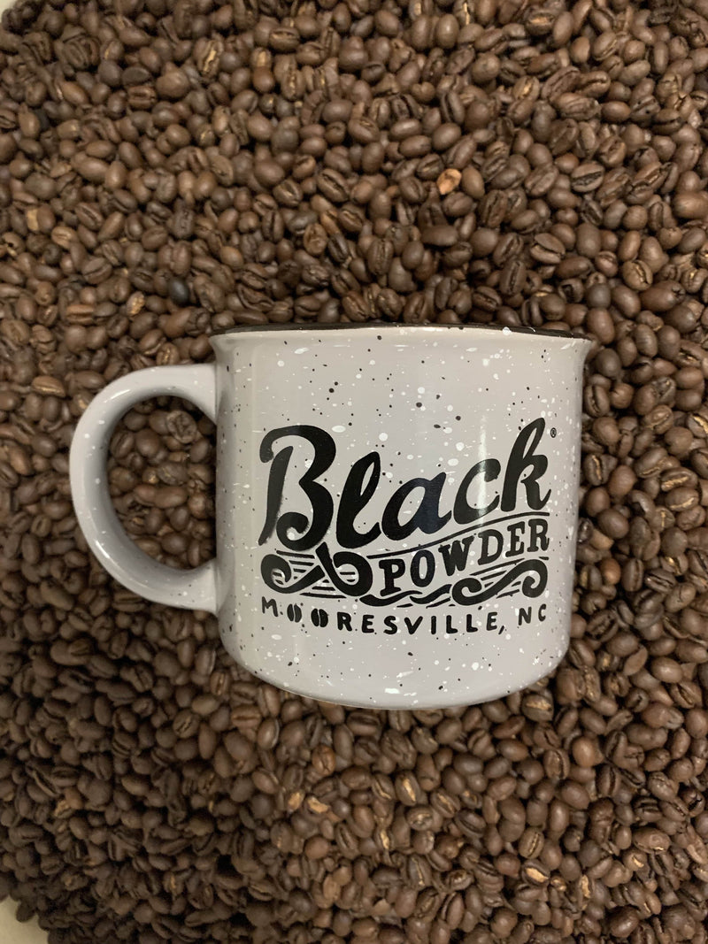Load image into Gallery viewer, Black Powder Coffee Camp Mug, 13 oz by Black Powder Coffee
