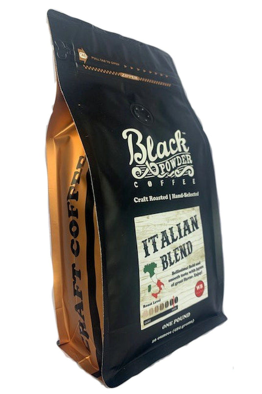 Italian Blend | Dark Roast Coffee by Black Powder Coffee