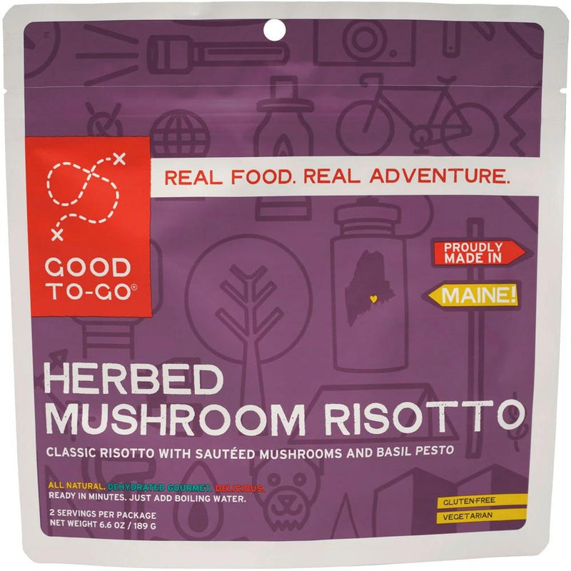 Load image into Gallery viewer, Good To-Go Herbed Mushroom Risotto - Double Serving
