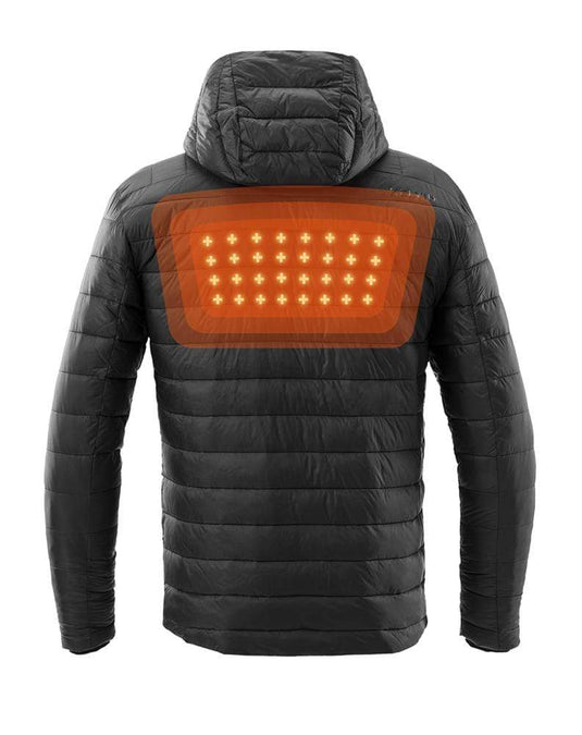 Phantom Men's Heated Jacket | Jet Black by Kelvin Coats