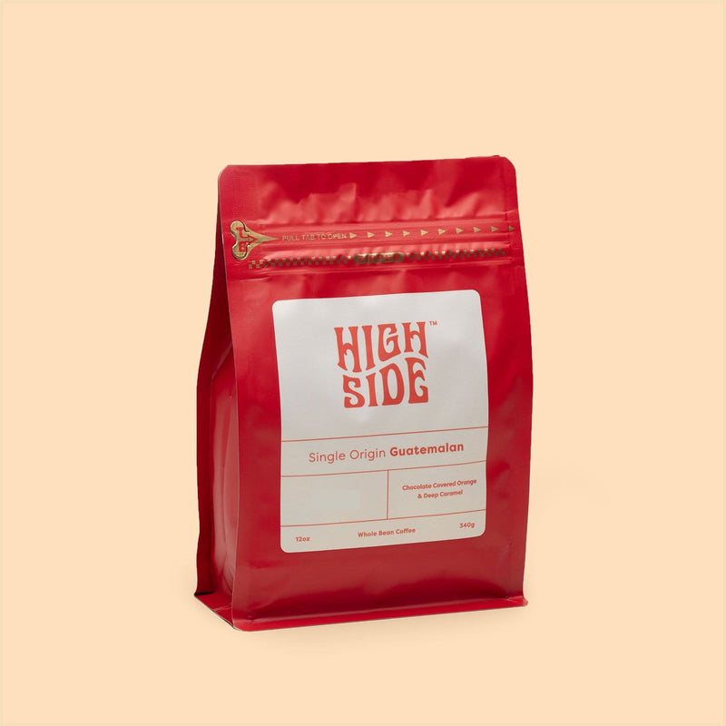 Load image into Gallery viewer, High Side Coffee Whole Bean 12oz Bag
