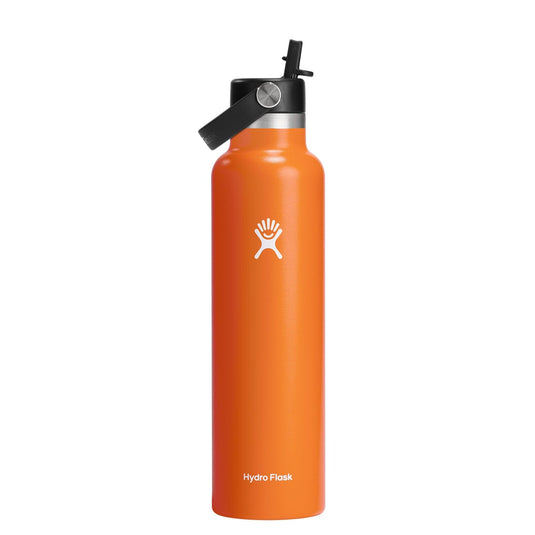 Hydro Flask 24 oz. Standard Mouth Flex Straw Cap Water Bottle