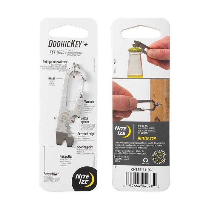 Load image into Gallery viewer, Nite Ize DoohicKey Plus Key Tool - Stainless
