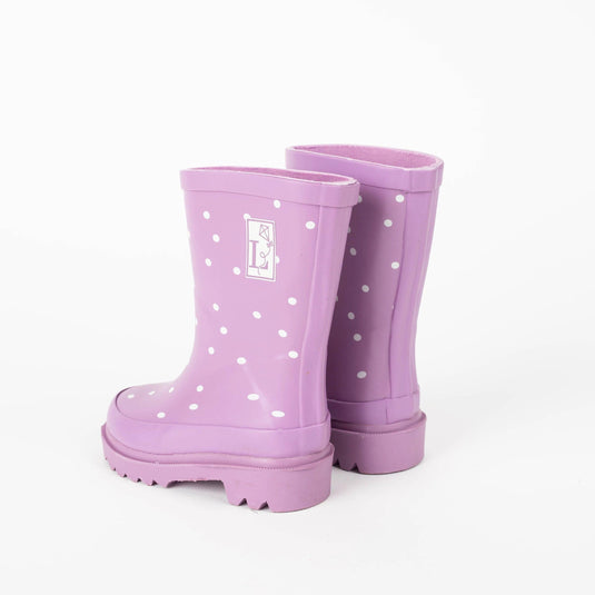 Darling Purple Rain Boot by London Littles