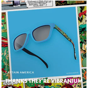 goodr Marvel The Avengers OG Sunglasses - Thanks, They're Vibranium
