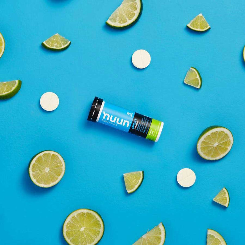 Load image into Gallery viewer, Nuun Fresh Lime Caffeine Hydration Tabs
