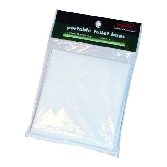 Texsport Portable Toilet Replacement Bags 12 Pack